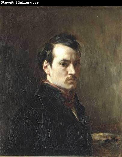 Alfred Dehodencq Portrait de l artiste